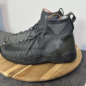 Nike Zoom Mercurial  XI Flyknit Shoe Men SZ 10 Dark Grey/Anthracite-Wolf Grey